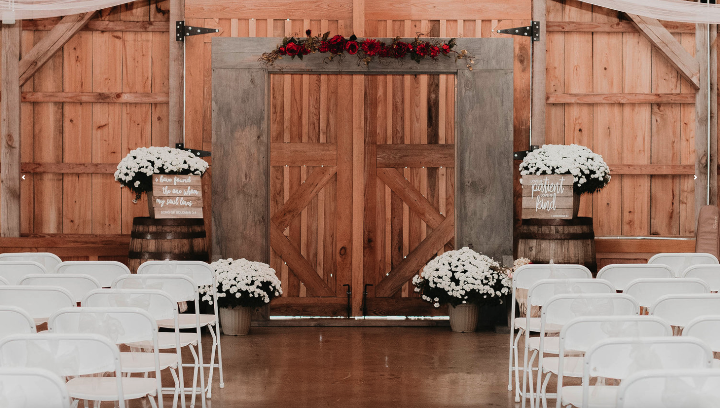 barn wedding venues in arkansas