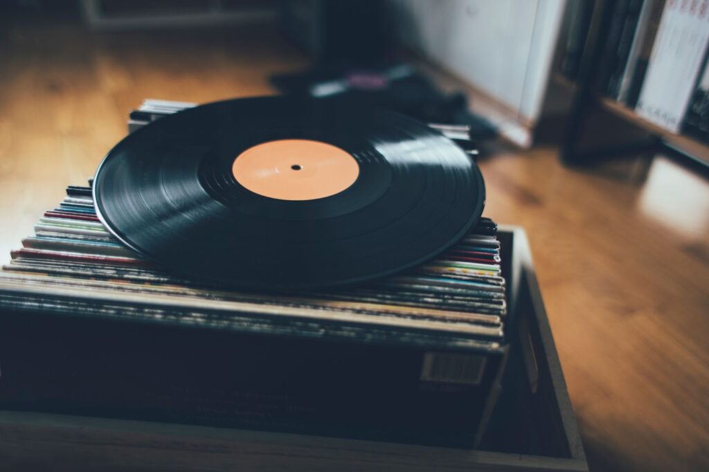 vinyl record collection