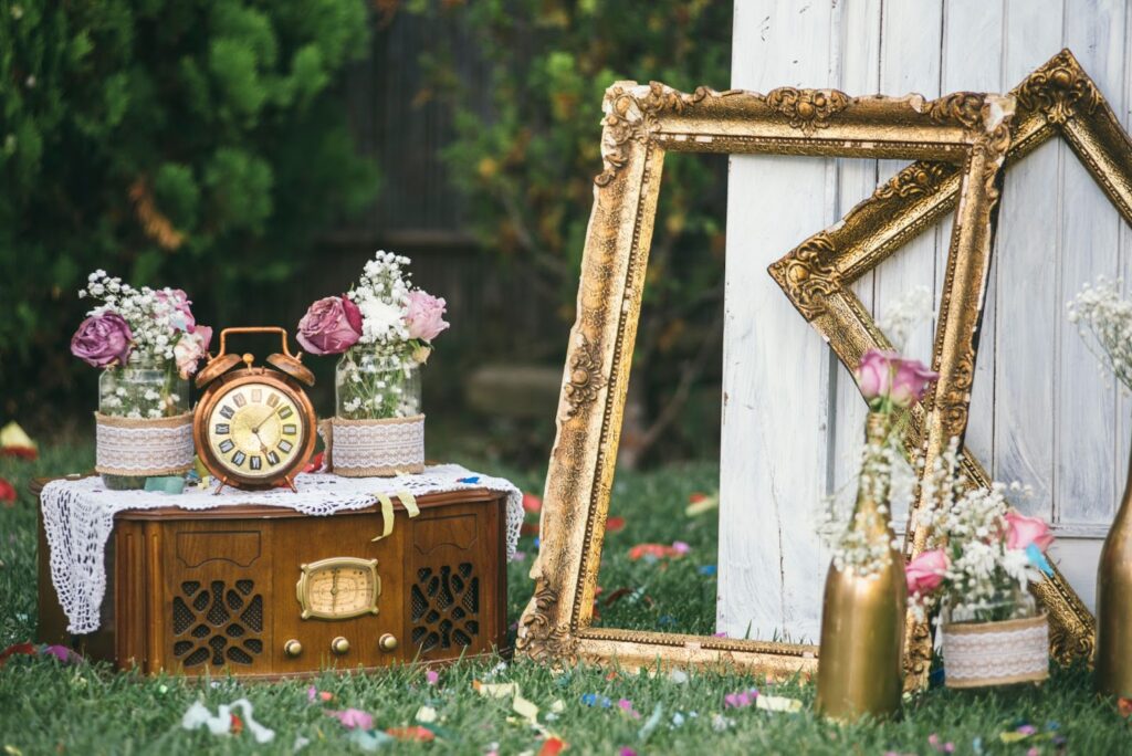 vintage wedding theme