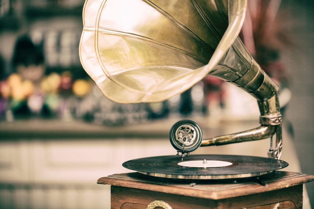 record player antique